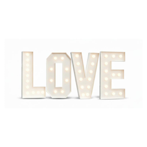 LOVE - Letters 90cm batteriebetrieben