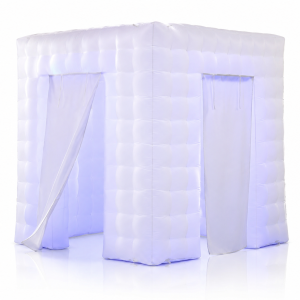 Aufblasbare Fotobox-Kabine mit LED-Licht (Two Door)